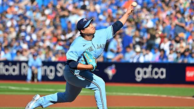Former Toronto Blue Jays pitcher Hyun-Jin Ryu